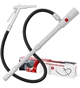 anngrowy Fuel Transfer Pump Battery Powered with Auto-Stop/Hand Trigger Nozzle, Gas Can Pump Tran...
