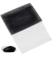 BENECREAT 3 Yard Black Net Mesh Fabric, 10 Inch Wide Nylon Bridal Veil Netting Fabric, Birdcage V...