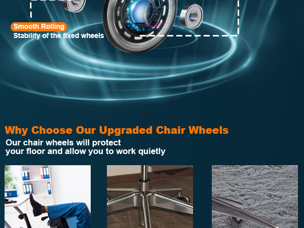 office chair wheels wheel caster chairs for desk roller blade rollerblade casters replacement 