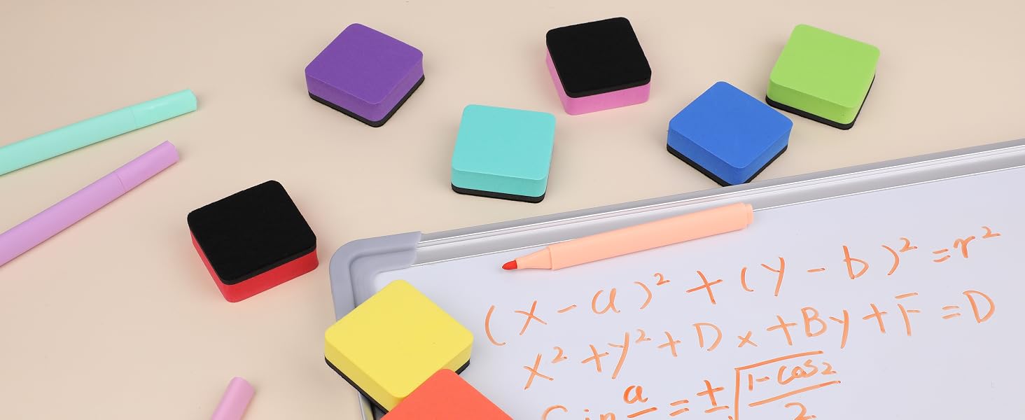 Magnetic Whiteboard Dry Erase Erasers