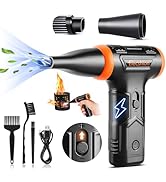 Compressed Air - Electric Air Duster, 50 mph 110000RPM Super Power Compressed Air Duster for PC/C...