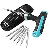 DURATECH 14-in-1 Screwdriver Set, Multi-Bit Ratcheting Screwdriver Set Tool All in One with Quick...