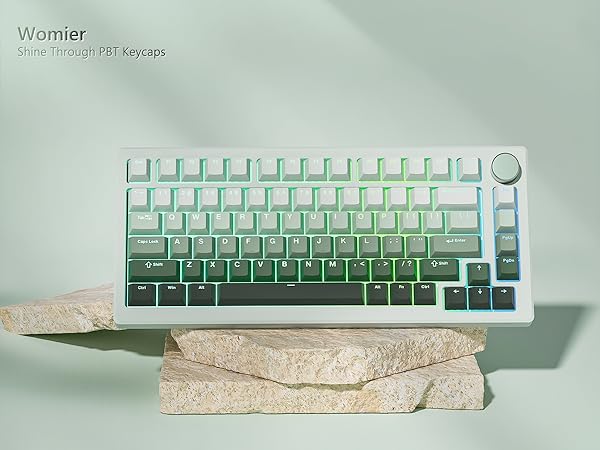 Shine Through Keycaps