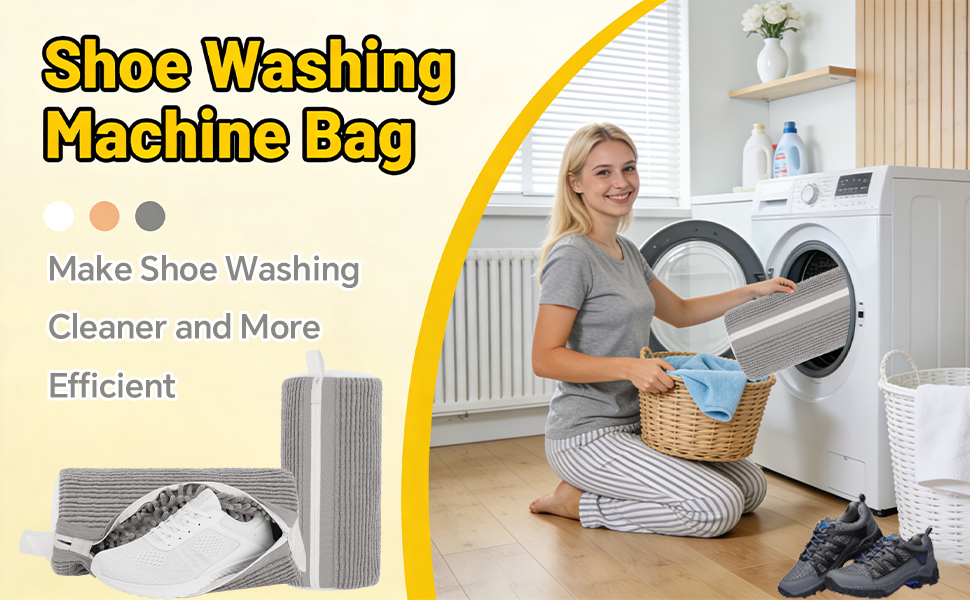 Shoe Washing Machine Bag Laundry Shoe Bag for Washer and Dryer