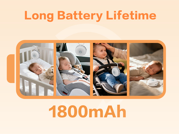 noise machine long battery lifetime