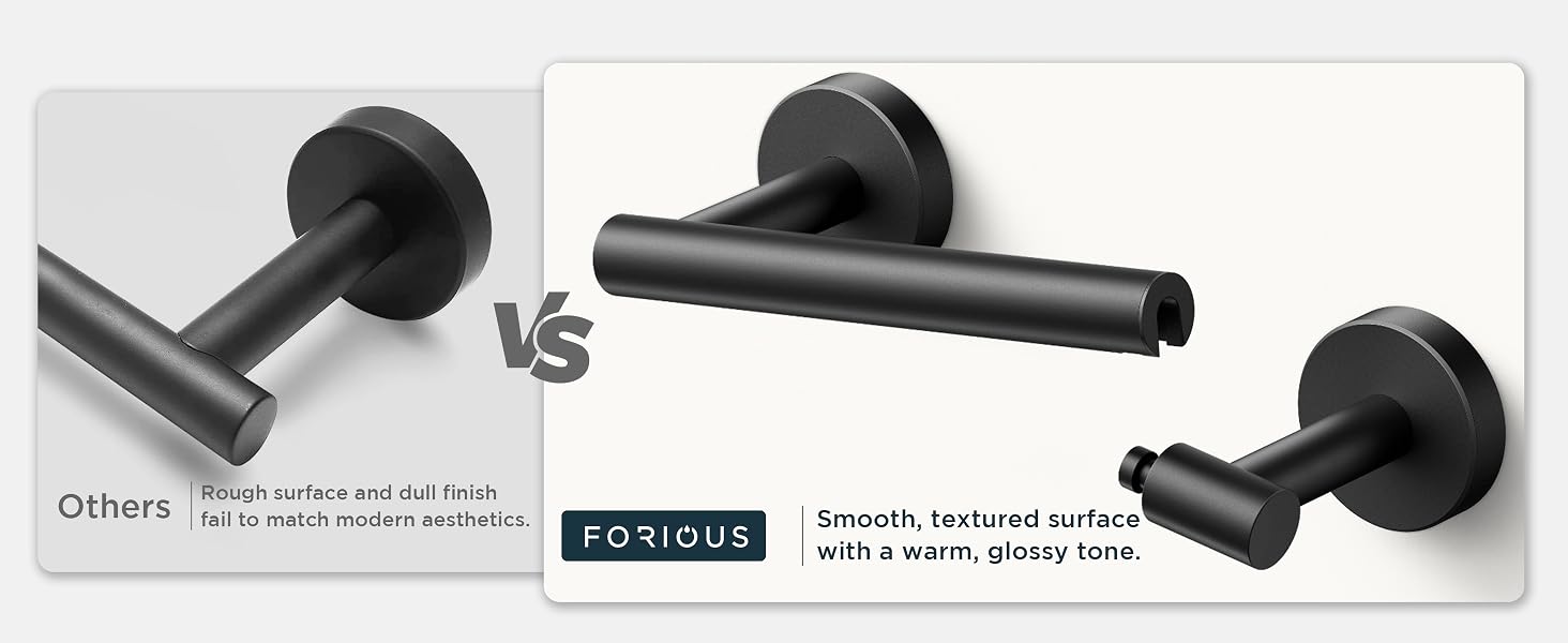 matte black toilet paper holder