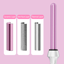 ceramic hair curler,curling iron 3/4 inch barrel,1” curling iron,travel curling wand