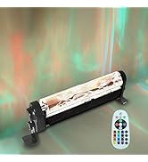 Uwiner12W RGB LED Water Wave Light Bar with Remote | 200+ Colors &amp; Adjustable Brightness for Gami...