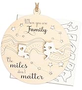 Distance States Ornament – When You are Family – The Miles Don’t Matter | Long Distance Gift for ...