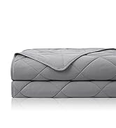 Cozy Bliss Cooling Throw Blanket for Hot Sleepers, Q-Max 0.4 Cooling Comfort 50x70, Cold Blankets...