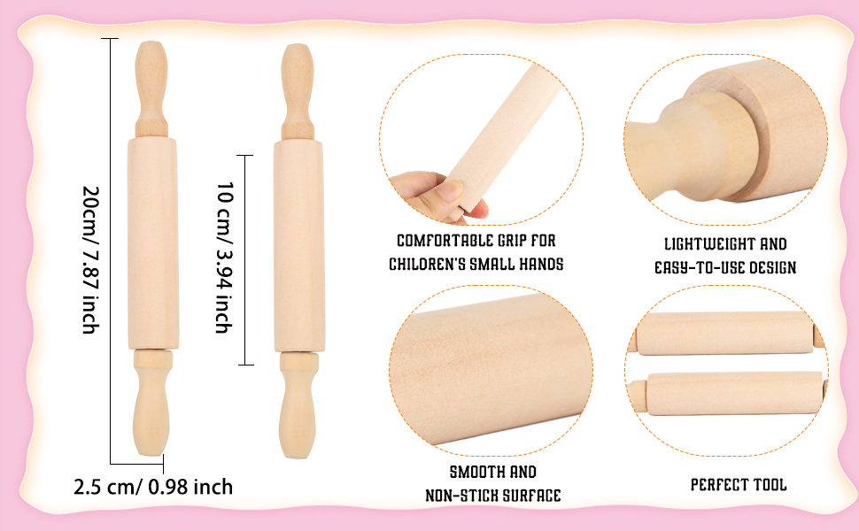 Small Wood Rolling Pin