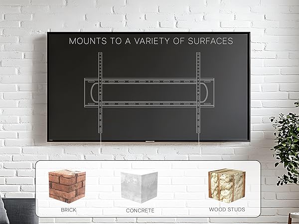 Large TV Wall Mount 120 inch TV Wall Mount Heavy Duty Large Tilting TV Wall Mount