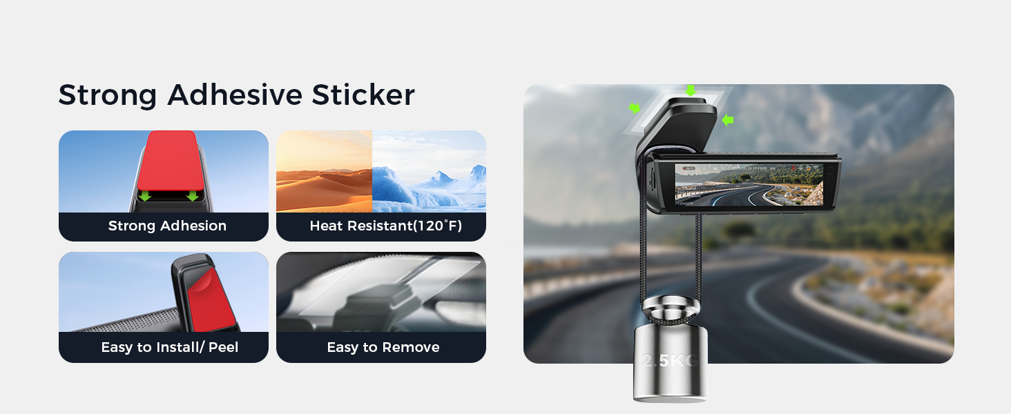 Strong Adhesive Sticker