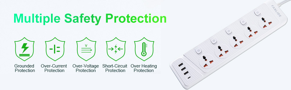 Mutiple Protections Power Strip