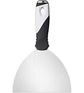 Mister Rui - Putty Knife, 6 Inch Metal Putty Knife Scraper Tool for Wood, Stainless Steel Knife P...