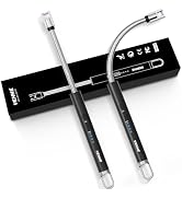 VEHHE USB Lighter, Candle Electric Lighter with Safety Lock Rechargeable Arc Lighters with LED Di...