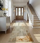 Joydeco 2x6 Runner Rug for Hallway, Modern Abstract Non-Slip Soft Washable Rugs, Low Pile Carpet ...