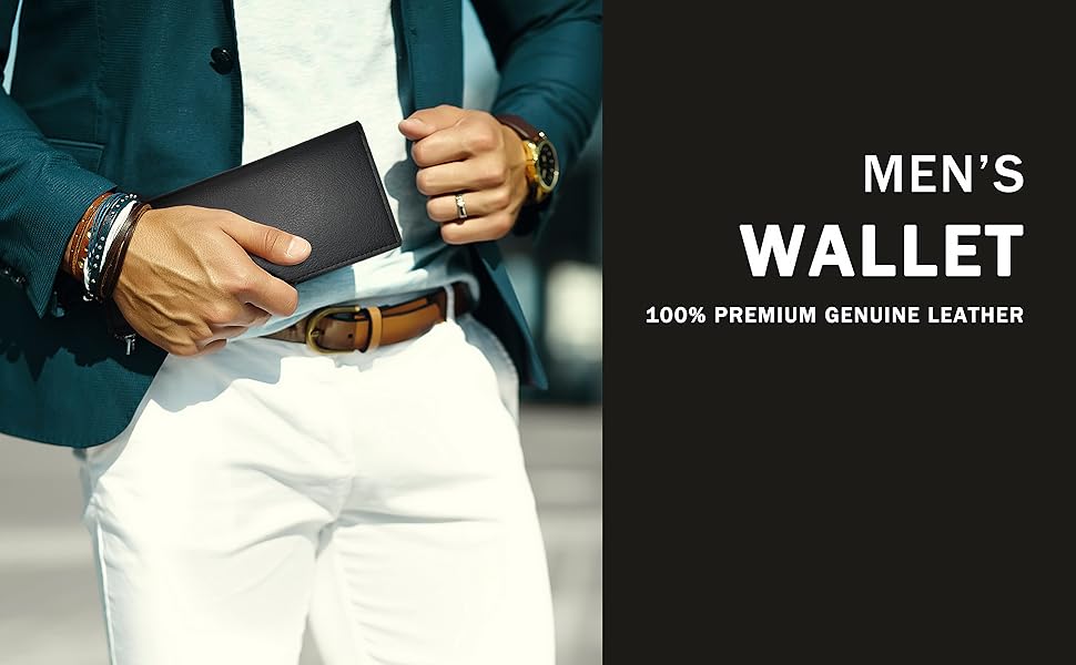 Men's Long Wallet