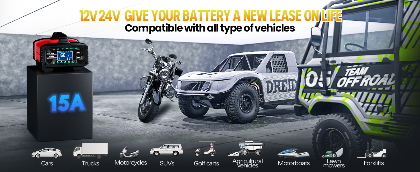 charger for car battery charger