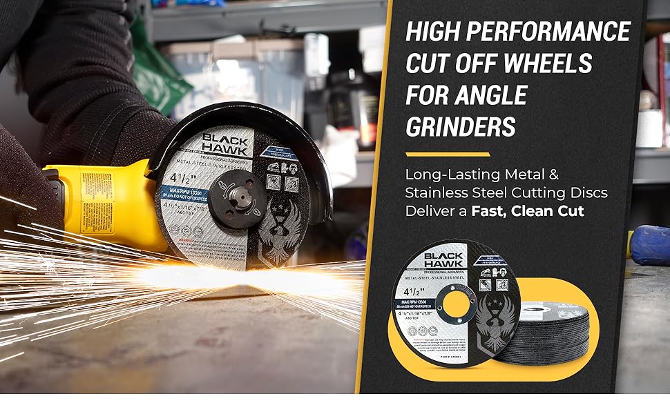 High Performance Cut Off Wheels for Angle Grinders