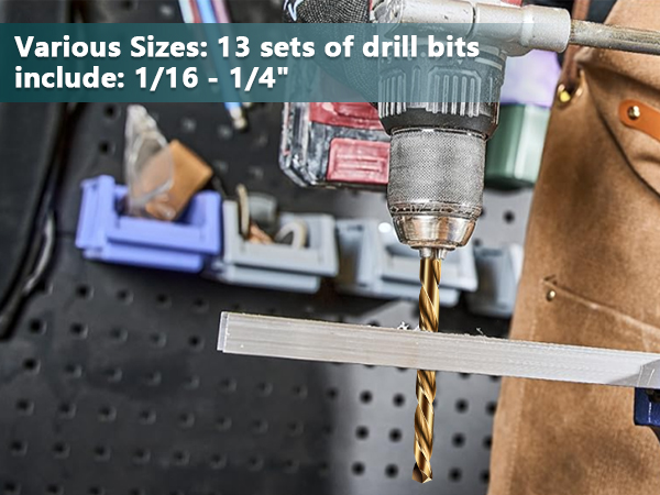 Cobalt Drill Bit Set