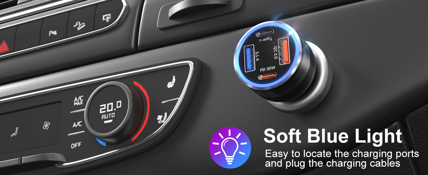 cigarette lighter adapter usb charger