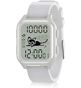 EZON T048 Digital Watch for Teens Girls Boys,Sport Watch with Virtual Pet Cat Step Counter Stopwa...