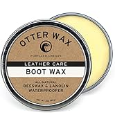 Otter Wax Boot Wax | 2oz | All-Natural Leather Waterproofer | Made in USA