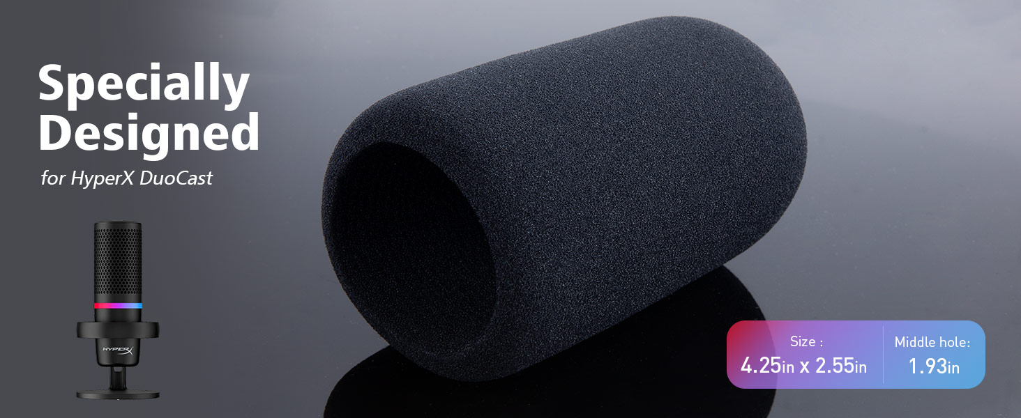 hyperx duocast pop filter