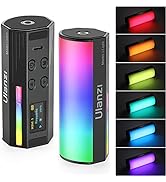 ULANZI Magnetic Light Wand, 360° Full Color RGB LED Video Light for Photography, 2000mAh Recharge...