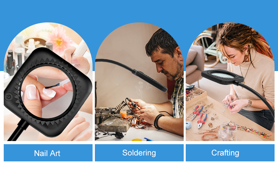 magnifying floor lamp