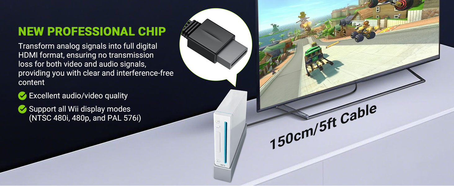 Wii to HDMI Converter
