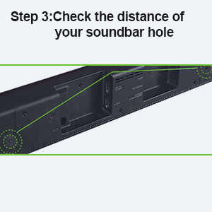 sound bar mounting bracket