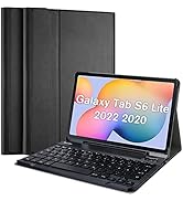 ProCase Keyboard Case for Galaxy Tab S6 Lite 10.4 Inch 2022 2020, Slim Lightweight Smart Cover wi...