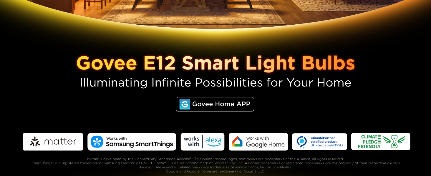 Govee E12 Smart Light Bulbs