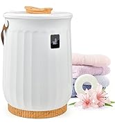 Tangkula Towel Warmer Bucket, 20L Towel Warmer w/LED Display, Timer &amp; Fragrant Disc Holder, Bucke...
