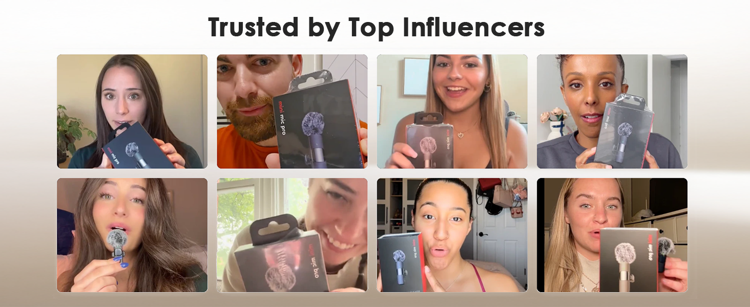 Microphone for iPhone, wireless microphones, mini mic, bluetooth microphone, lavalier microphone