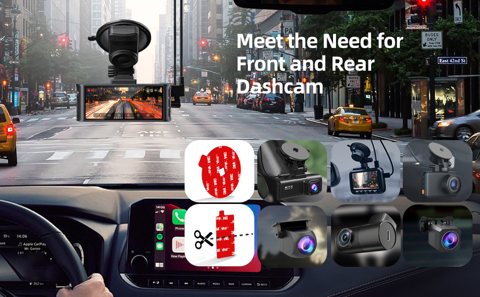 3m double sided tape automotive dashcam car mount replacement