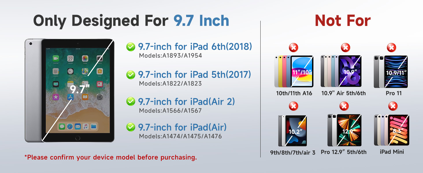 keyboard case for ipad 9.7