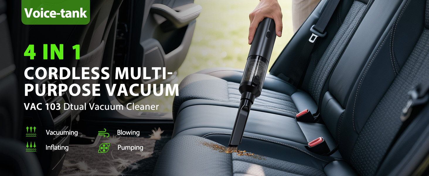 Car Vacuum Portable Cordless