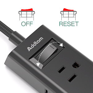 black extension cord