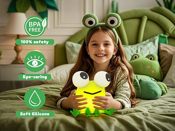 frog night light