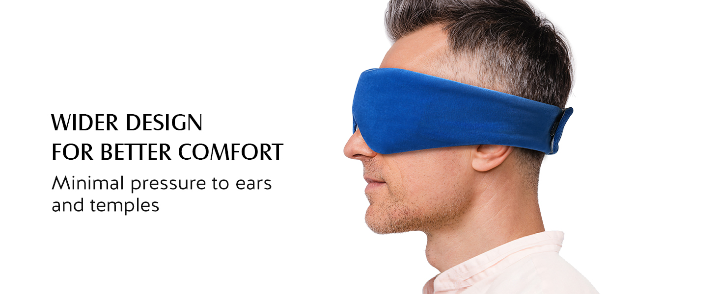 Heated Eye Mask, Warm Eye Compress Mask for Dry Eyes, USB Electric Eye Heating Pad