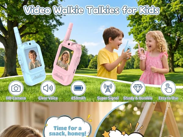 video walkie talkies for kids