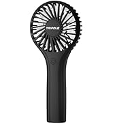 TriPole Portable Handheld Fan Mini Personal Fan with 3 Speeds, Powerful Little Battery Hand Held ...