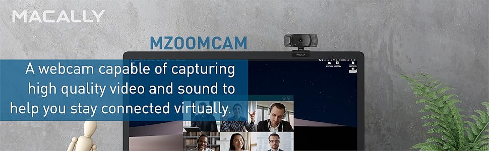 Full 1080P Webcam with Tripod
