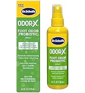 Dr. Scholl's ODOR-X FOOT ODOR PROBIOTIC SPRAY, 4 oz // Immediately Eliminates The Worst Odors - P...