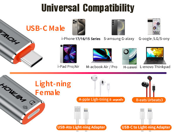 lightning to usb c adapter audio