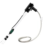 AQQA Aquarium Rechargeable Gravel Cleaner Kit,Energy Saving Powerful Fish Tank Siphon Vacuum Clea...