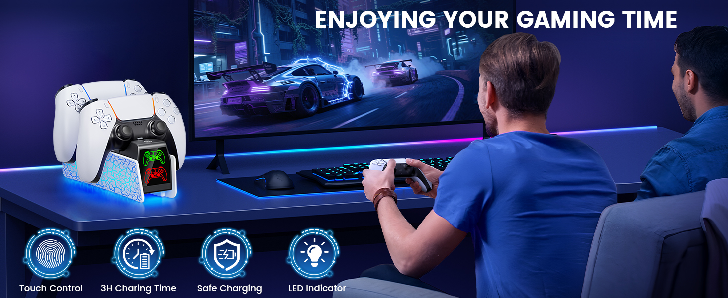 playstation 5 controller charging station